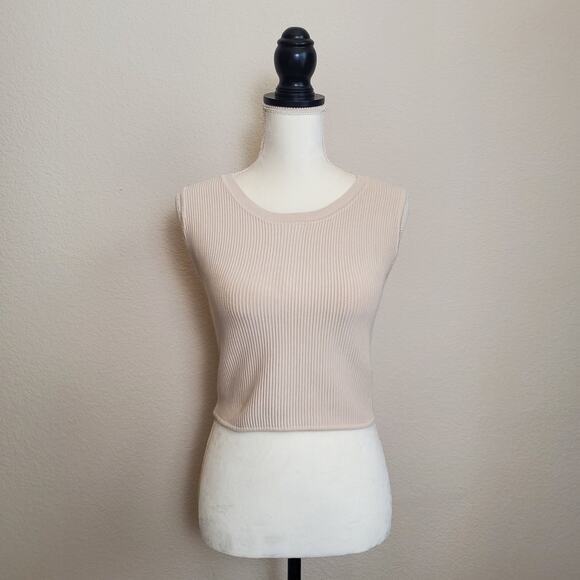 House of Harlow Ribbed Top Large - Picture 1 of 6
